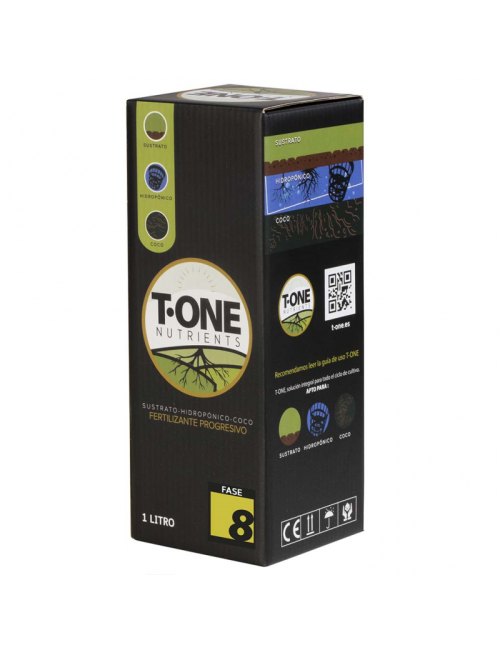 Fertilizante progresivo 1 l fase 8 t-one