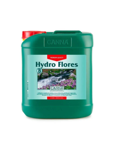 Hydro flores b agua dura canna