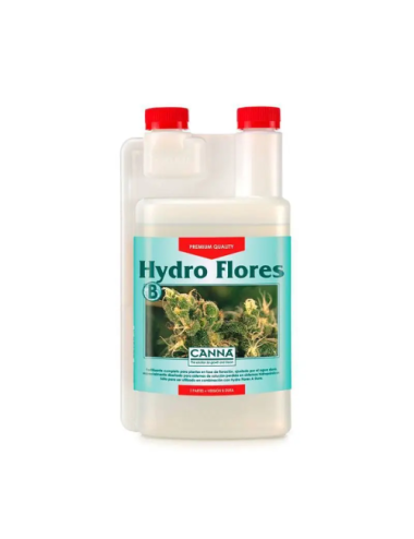 Hydro flores b agua dura canna