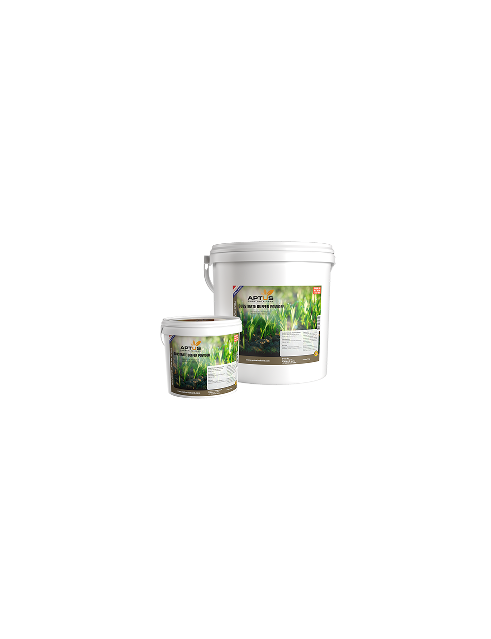 Substrate buffer powder aptus