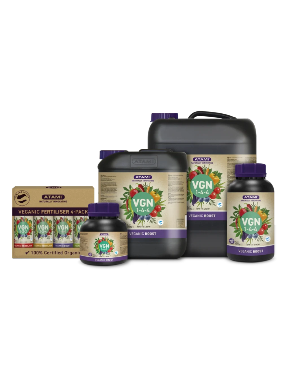 Fertilizante vgn 1-4-4 atami