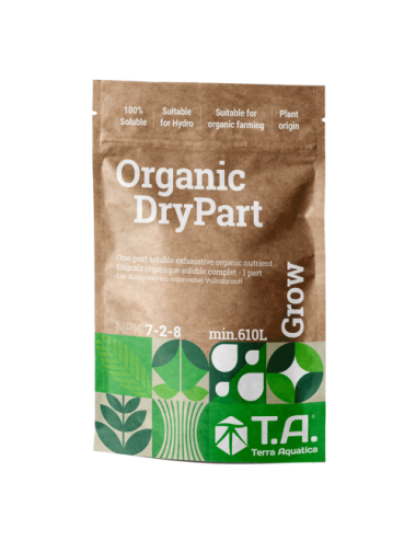 Organic drypart grow