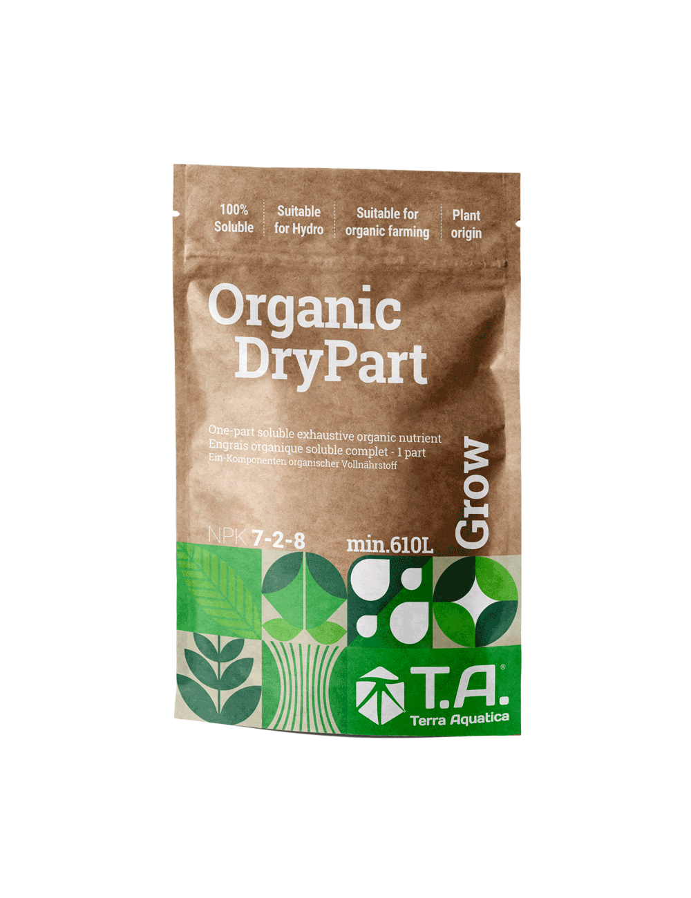 Organic drypart grow
