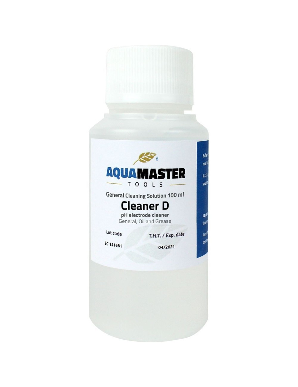 Solución limpieza cleaner d aqua master