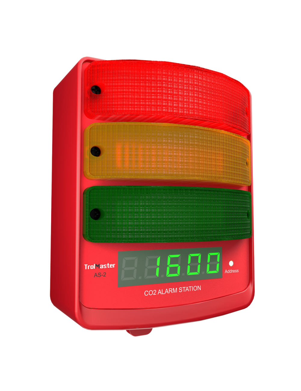 Estación de alarma de co2 con pantalla led (as-2) trolmaster