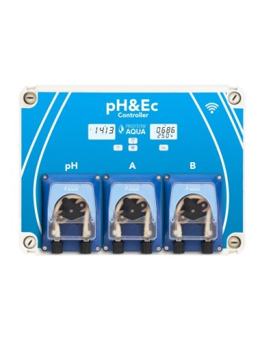 Controlador automático ph & ec conexión wifi prosystem aqua