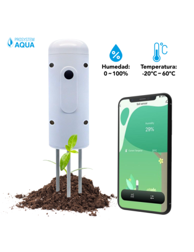 Sensor humedad y temperatura wifi prosystem aqua