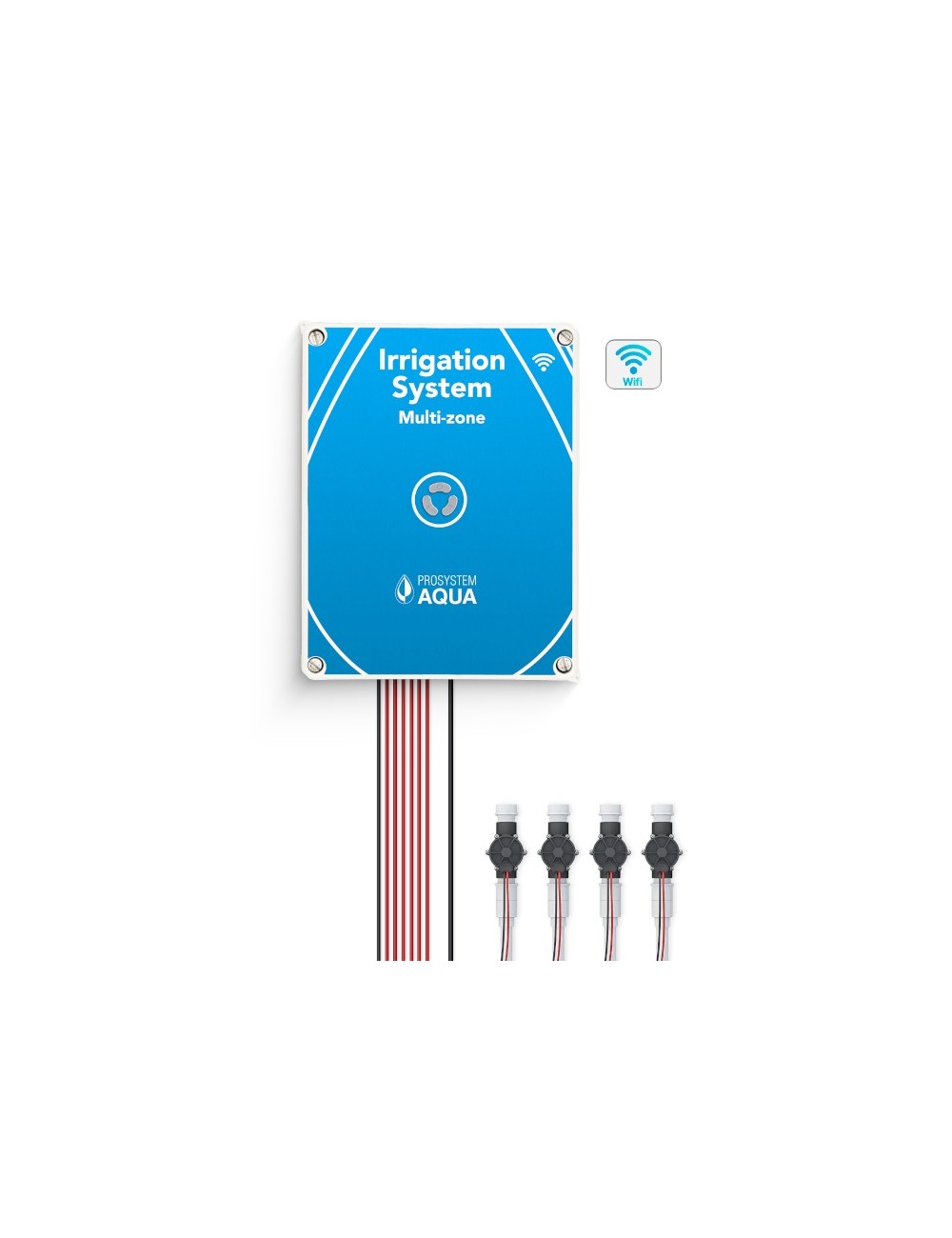 Sistema de riego 8 zonas prosystem aqua