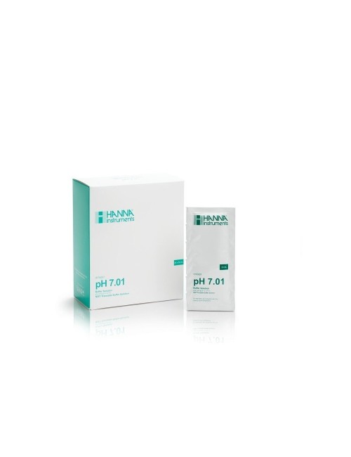 Líquido calibración ph 7,01 (caja 25 uds 20ml) hi70007p hanna