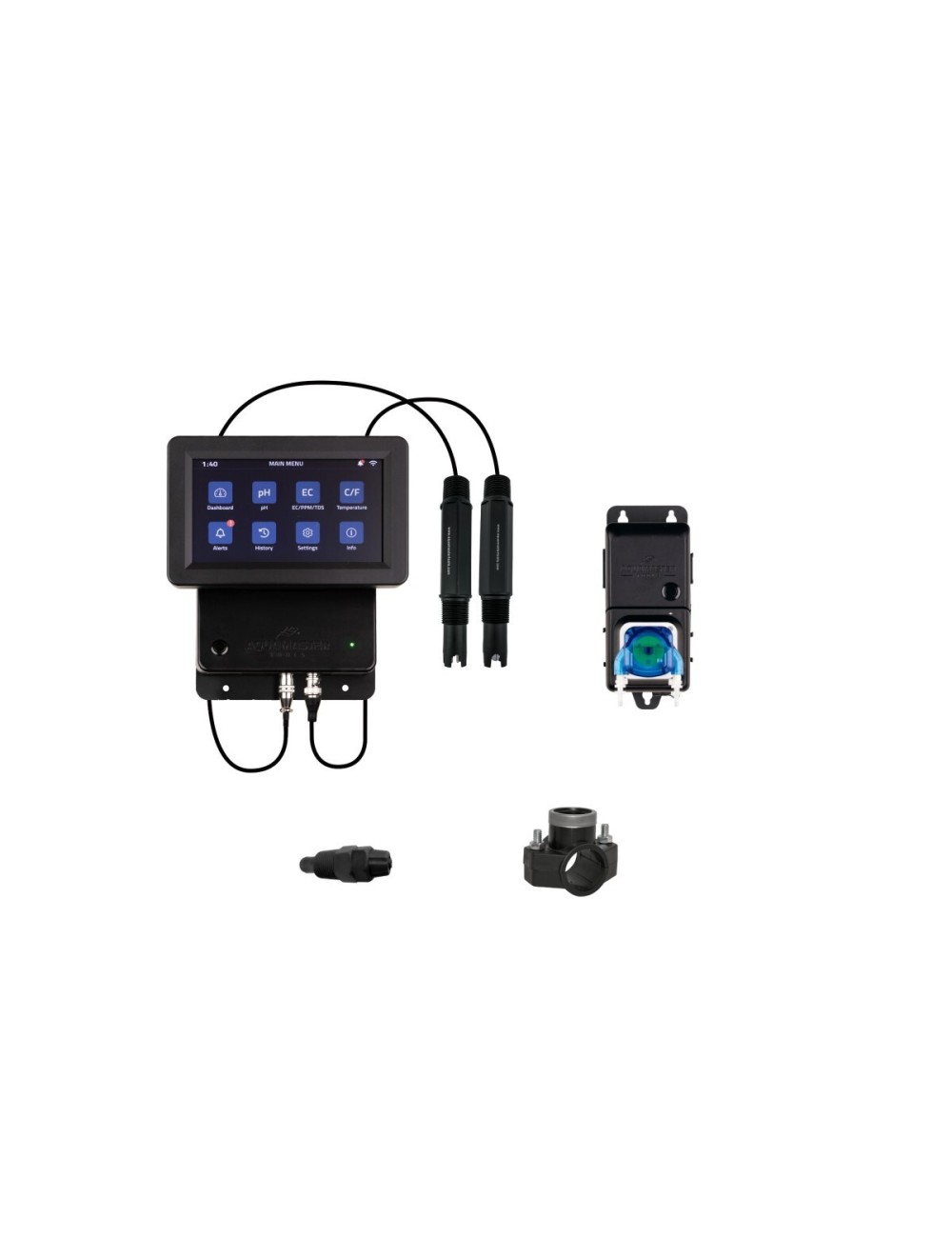 Kit controlador c800 pro y bomba c10 inline aqua master