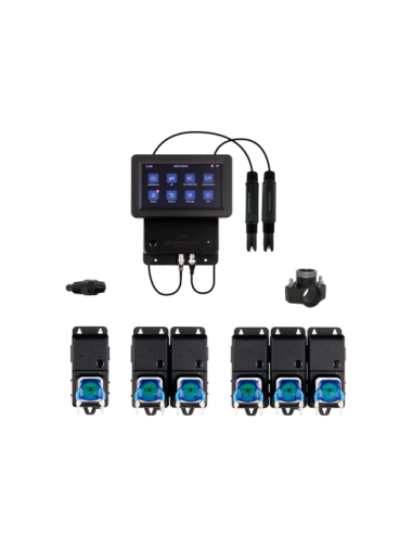 Kit controlador c800 pro y bombas c10+c20+c30 inline aqua master