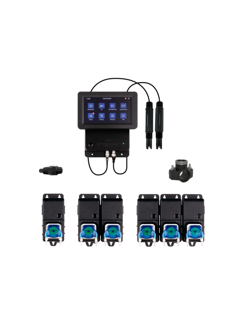 Kit controlador c800 pro y bombas c10+c20+c30 inline aqua master