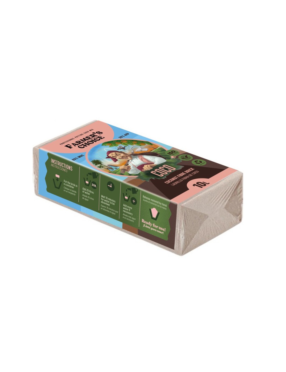 Ladrillo coco farmer's choice