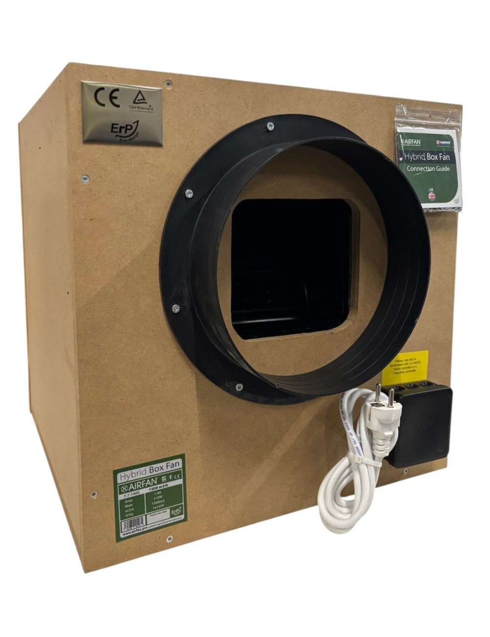 Caja iso-box hibrid mdf airfan
