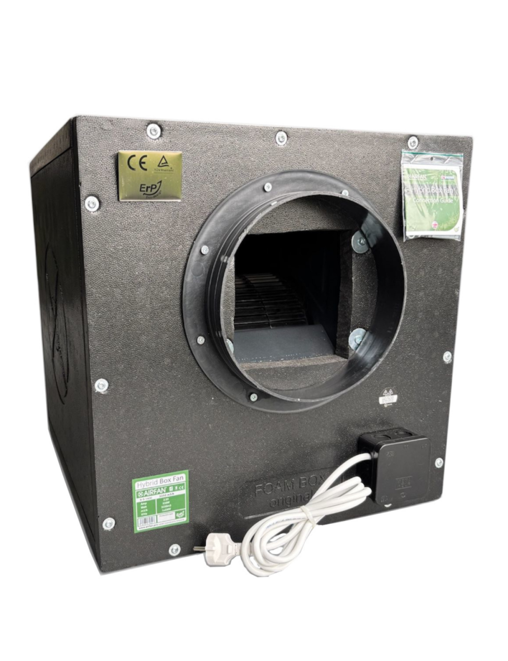 Caja foam hibrid airfan